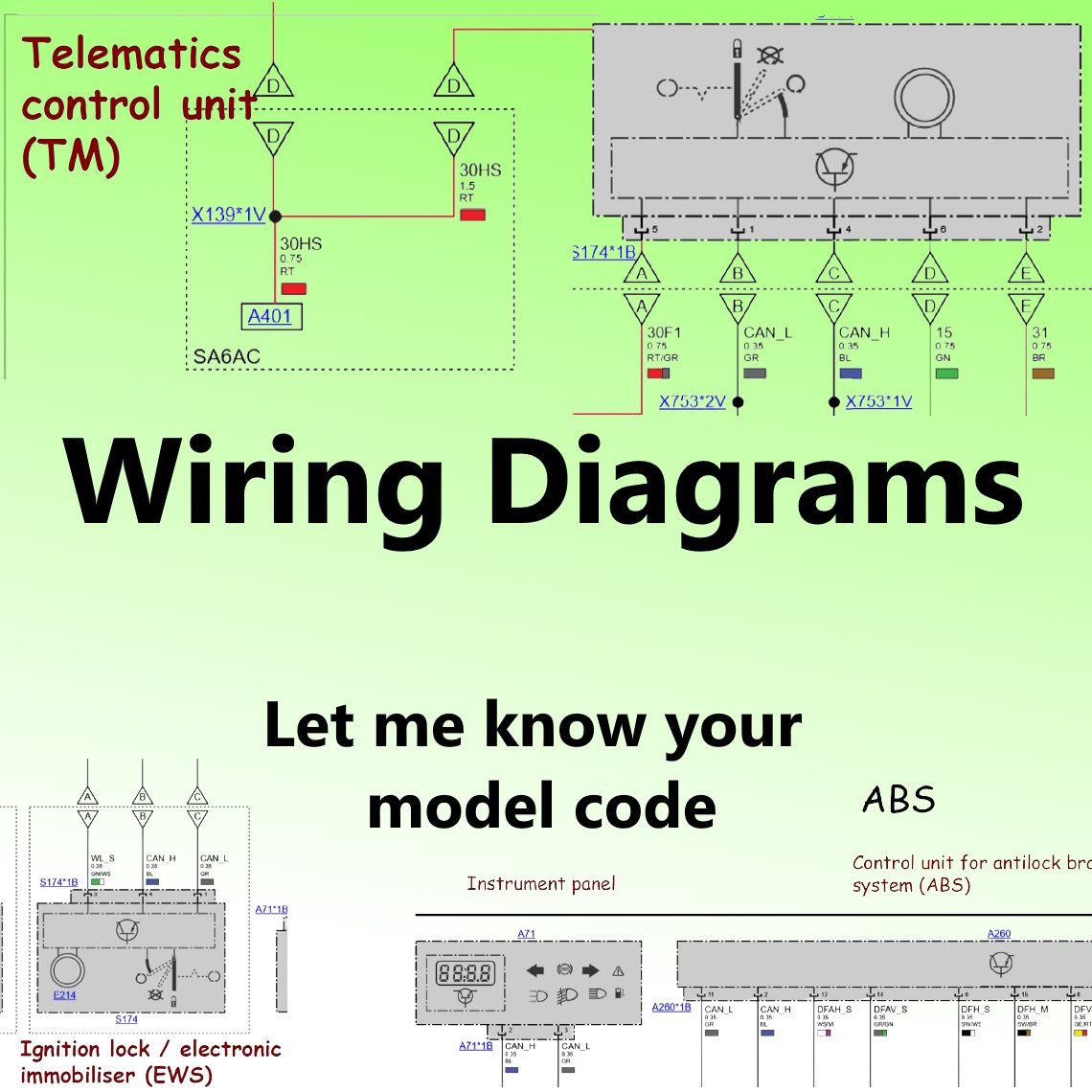 For almost any Wiring Diagram Bmw | ONLY ONE MODEL