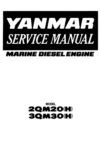 Yanmar Marine Diesel Engine 2QM20(H) 3QM30(H) Service manual