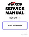 Bravo Sterndrives Mercury Mercruiser No 11 Workshop manual 1998