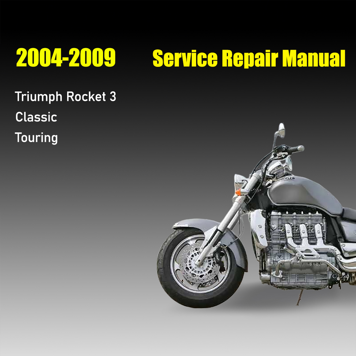 Workshop manual Triumph Rocket 3