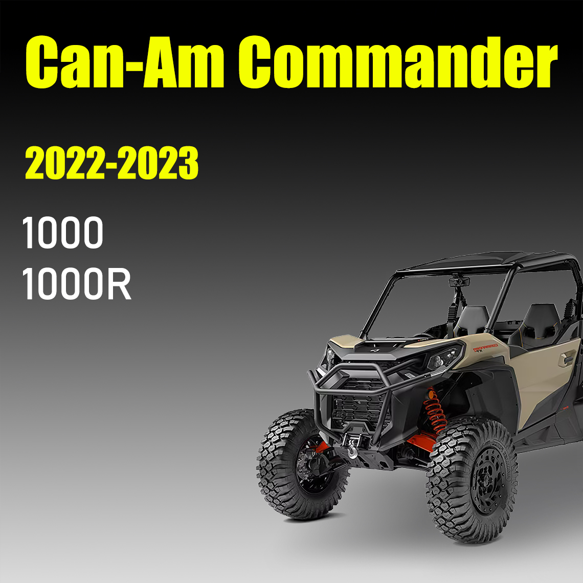 Can-Am Commander 1000/1000R Workshop manual 2022-2023