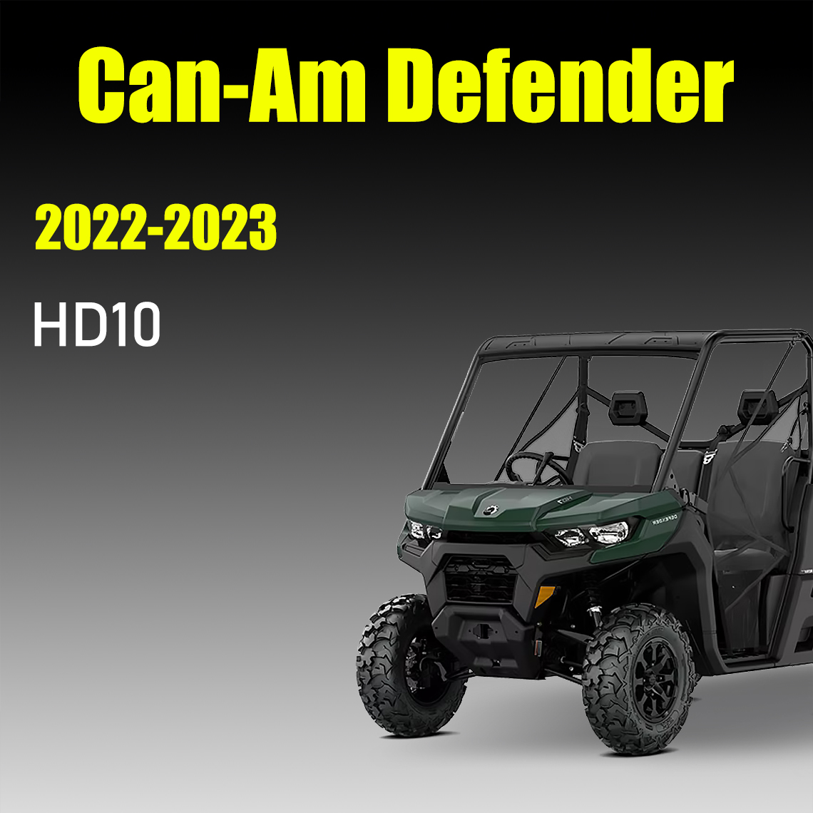 Can-Am Defender HD10 Workshop service manual 2022 - 2023