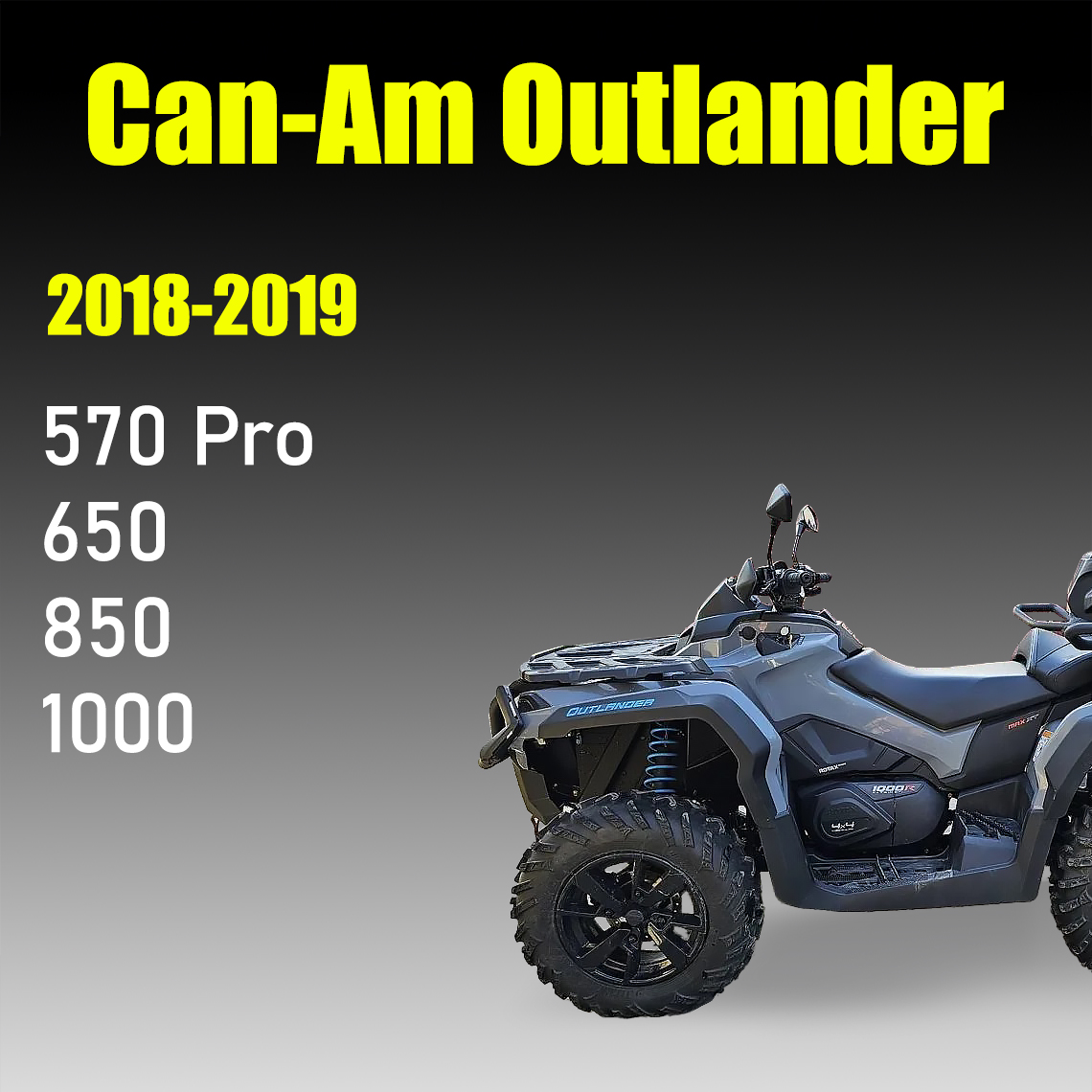 Can-Am Outlander 650 850 1000R Workshop manual 2018-2019