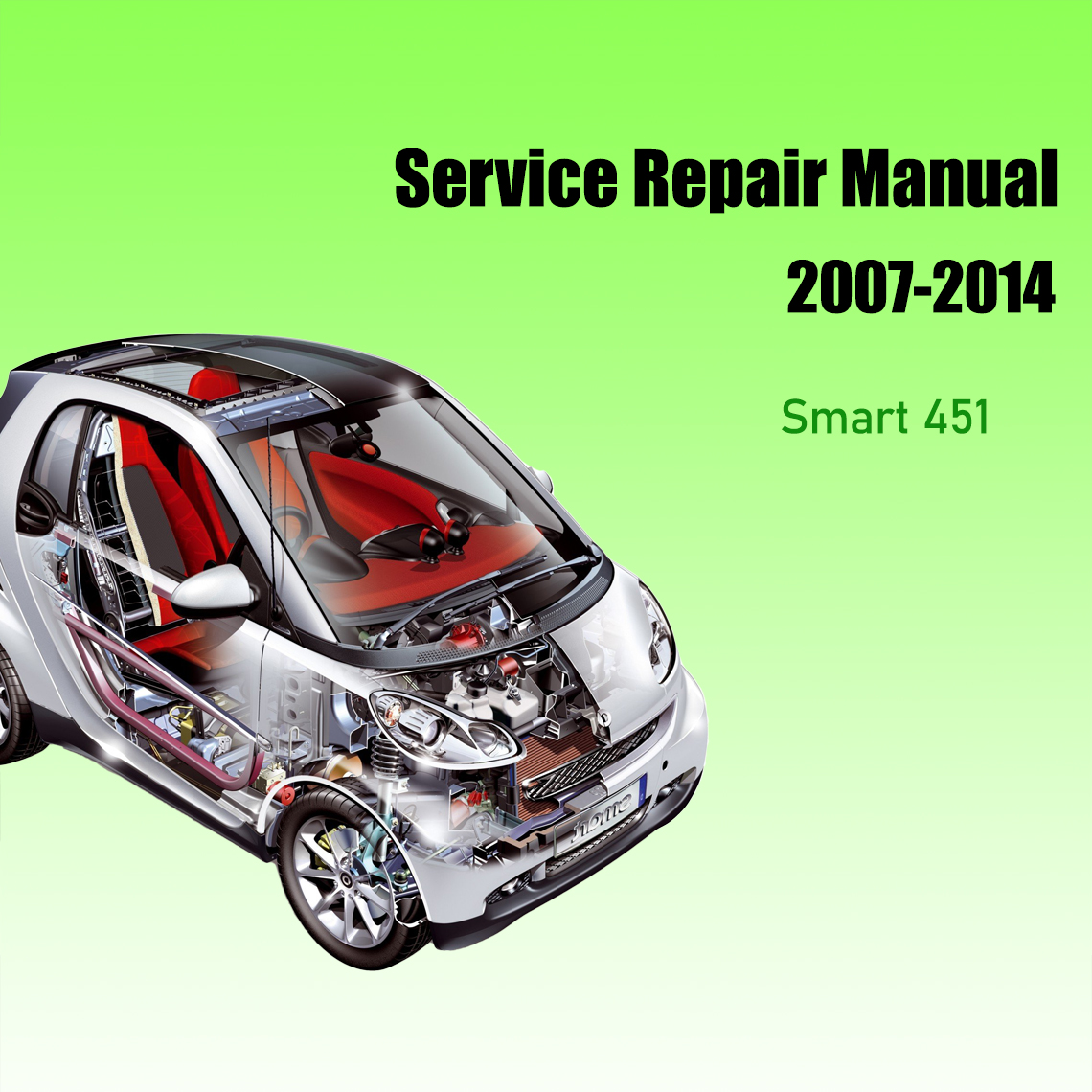 Repair manual Smart Fortwo 451