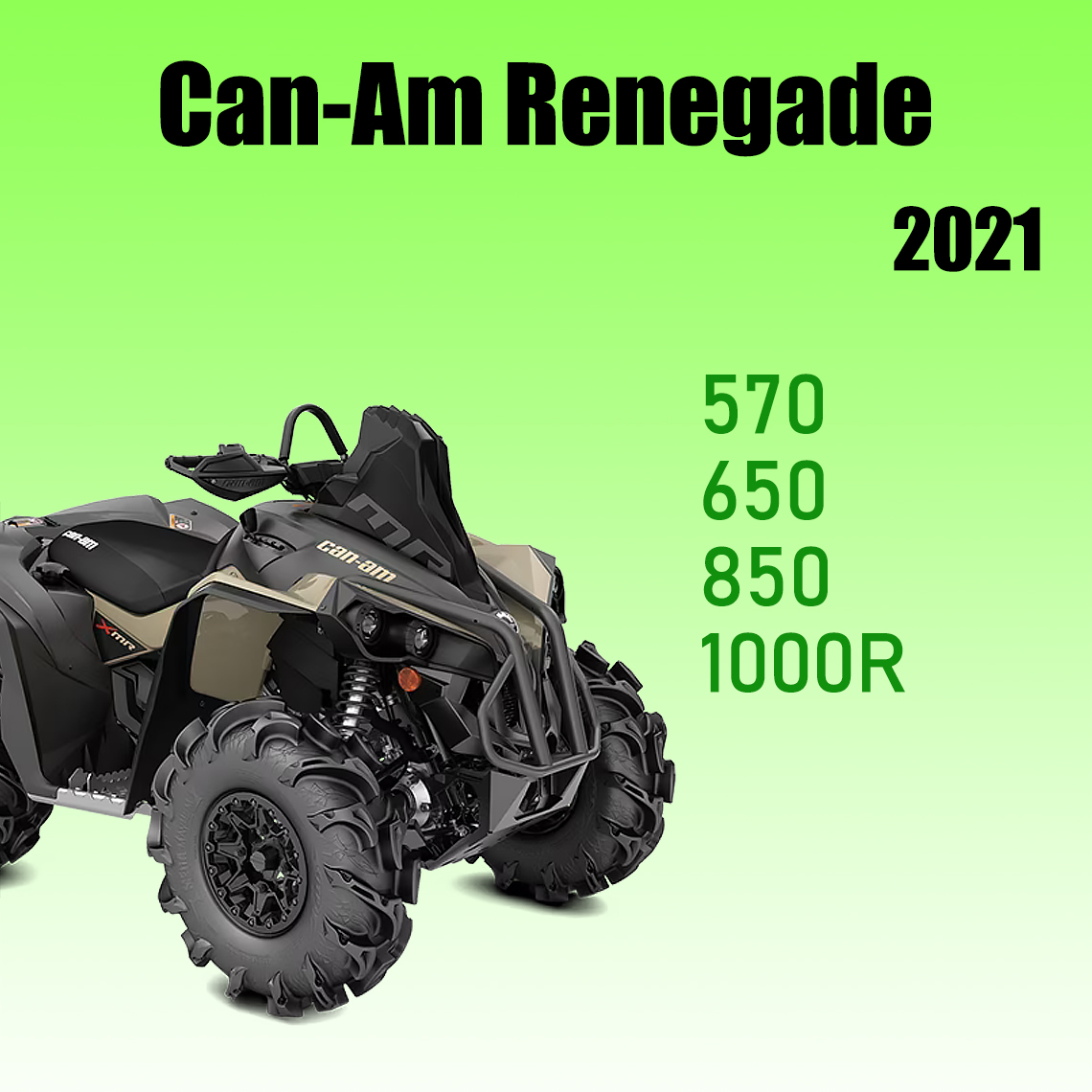 Can-Am Renegade 1000R 570 (Xmr Xxc T3) Service manual 2021