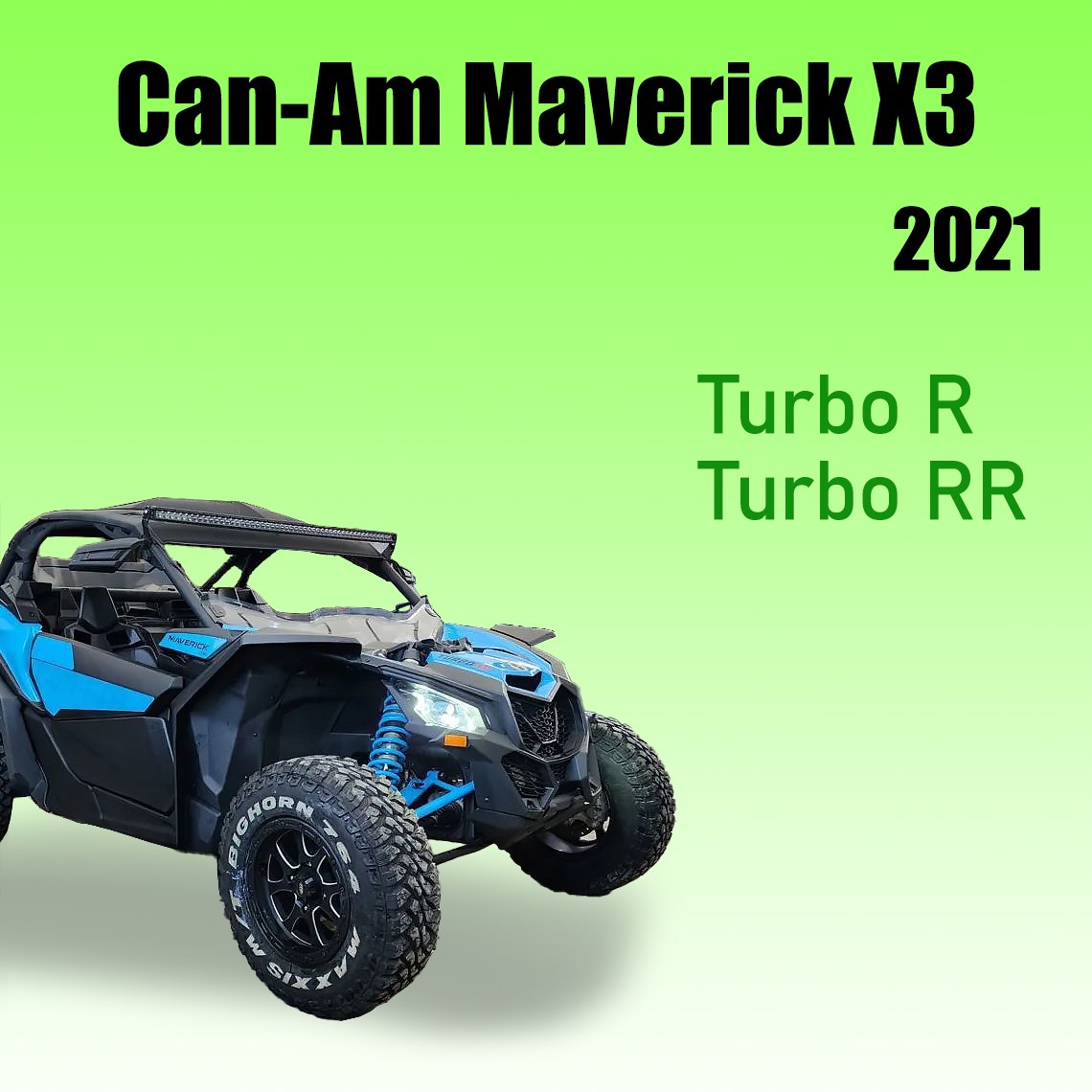 Can-Am Maverick X3 Turbo R and Turbo RR Workshop service manual 2021