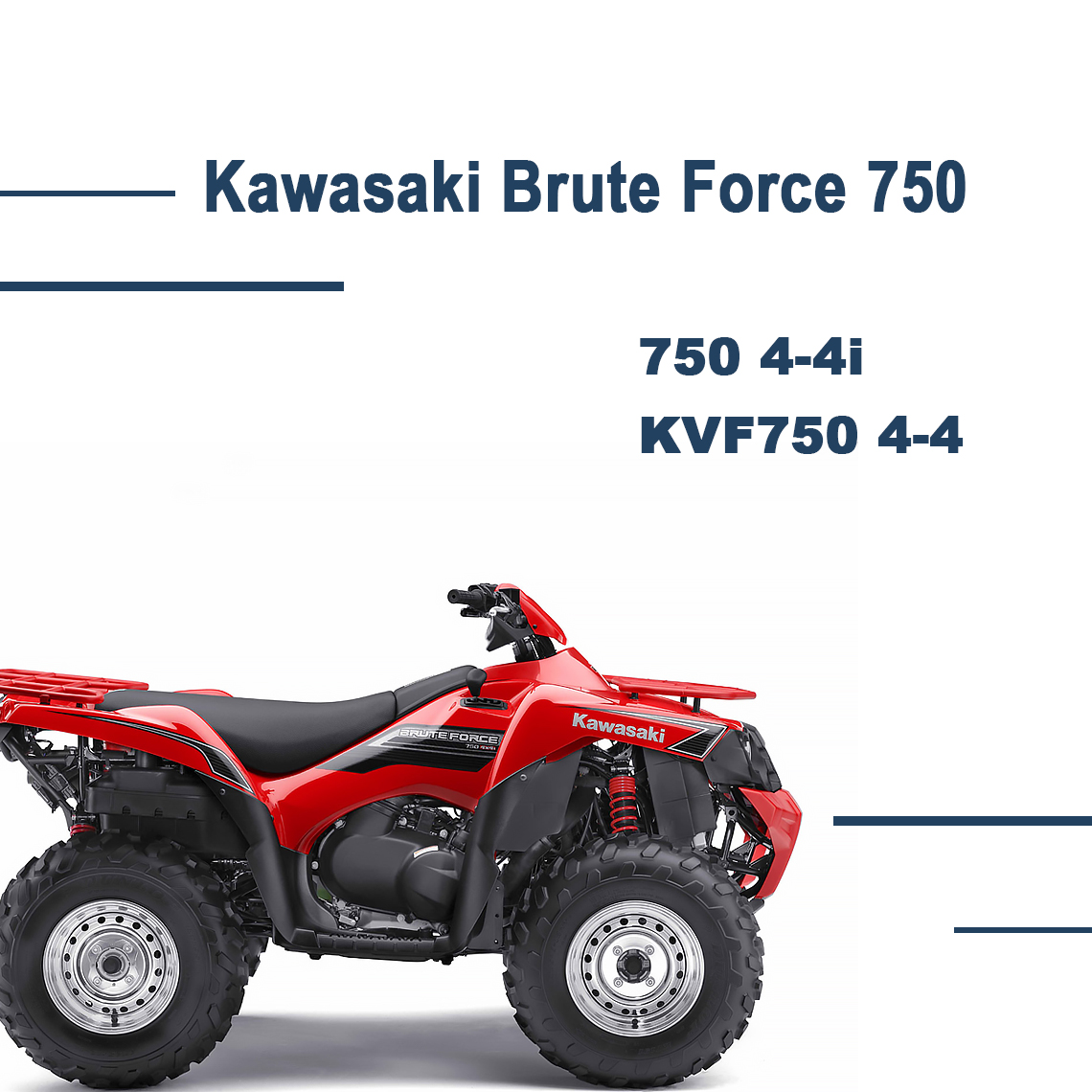 Kawasaki Brute Force 750 Workshop service manual 2008-2009