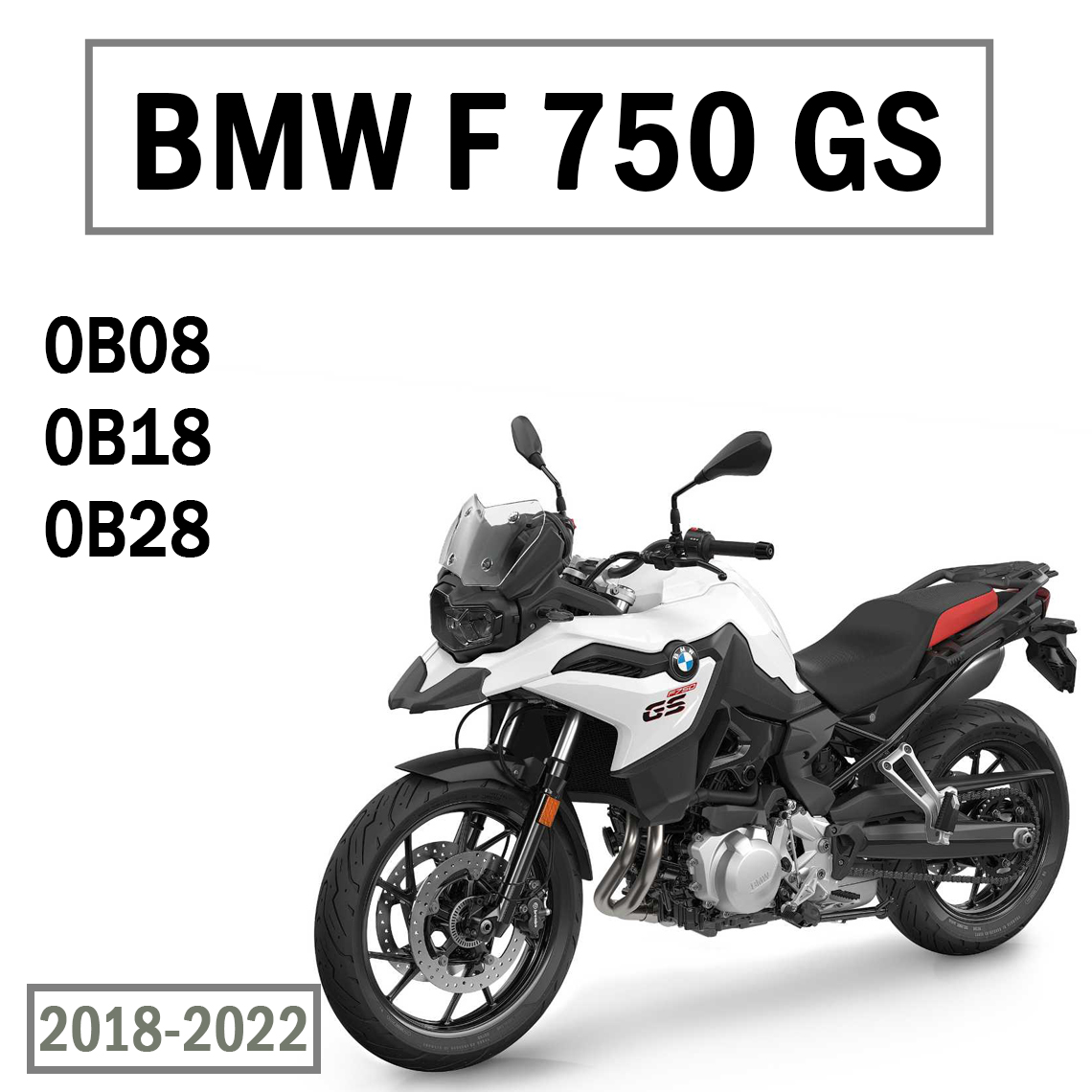 Service manual BMW F750GS K80 (0B08 0B18 0B28 0B38)