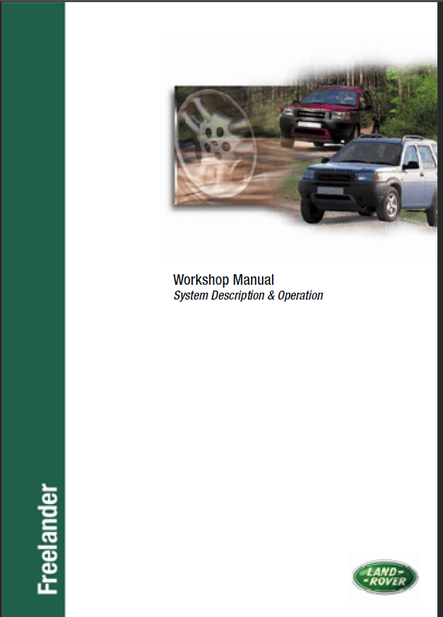 Land Rover Freelander Repair manual 2001-2004