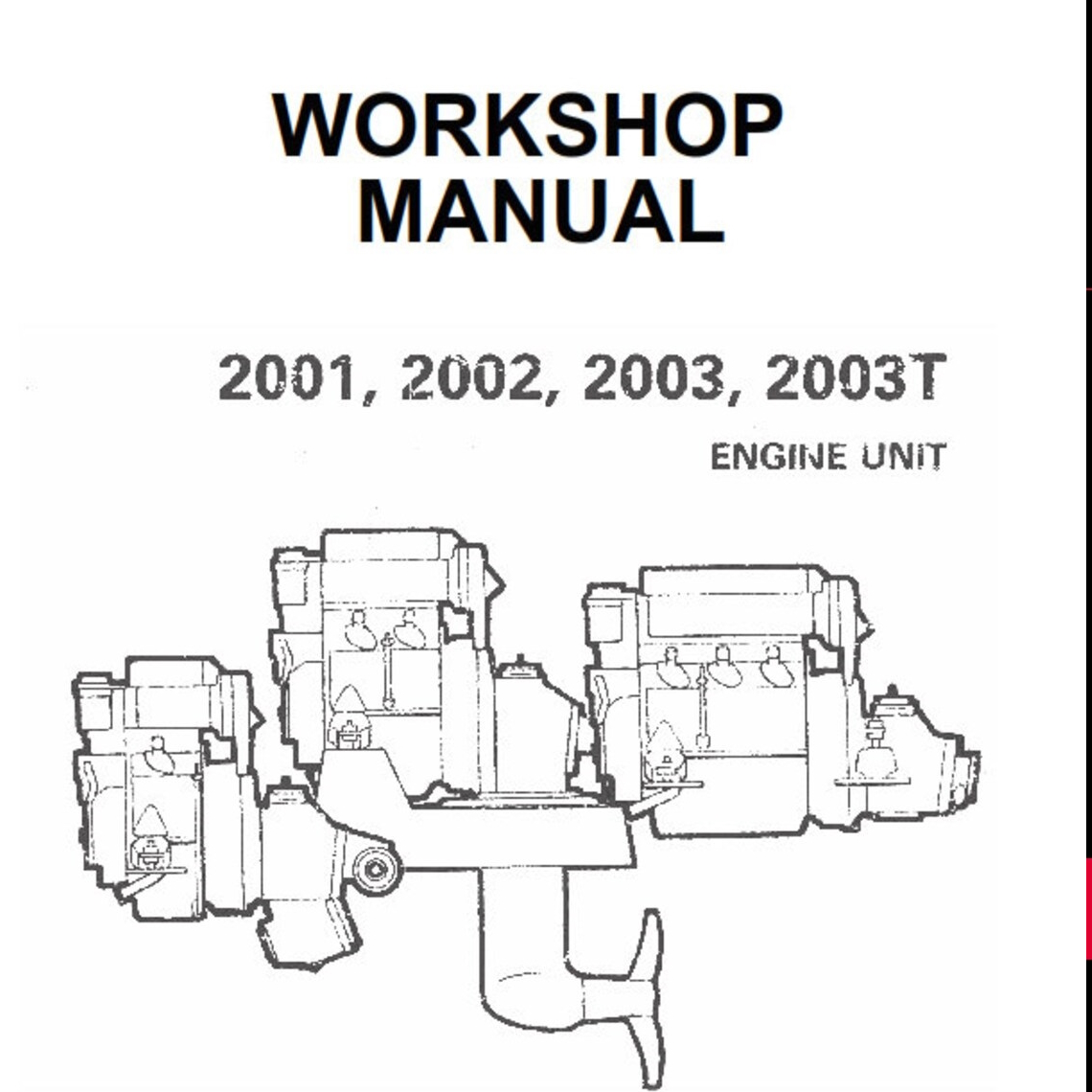 Volvo Penta 2001 2002 2003 2003T Service manual