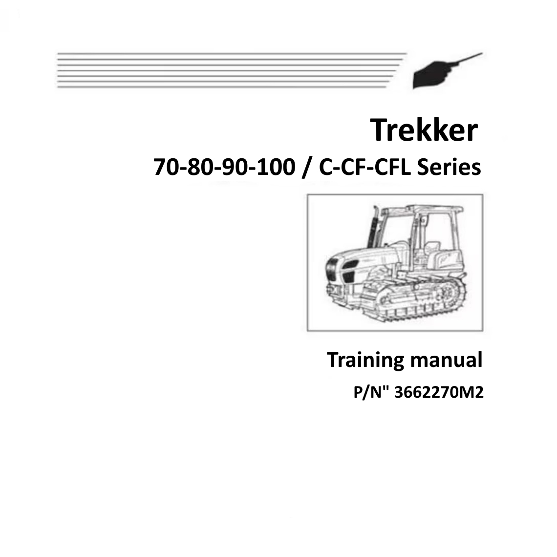 Landini Trekker 70 80 90 100 C-CF-CFL Workshop Manual