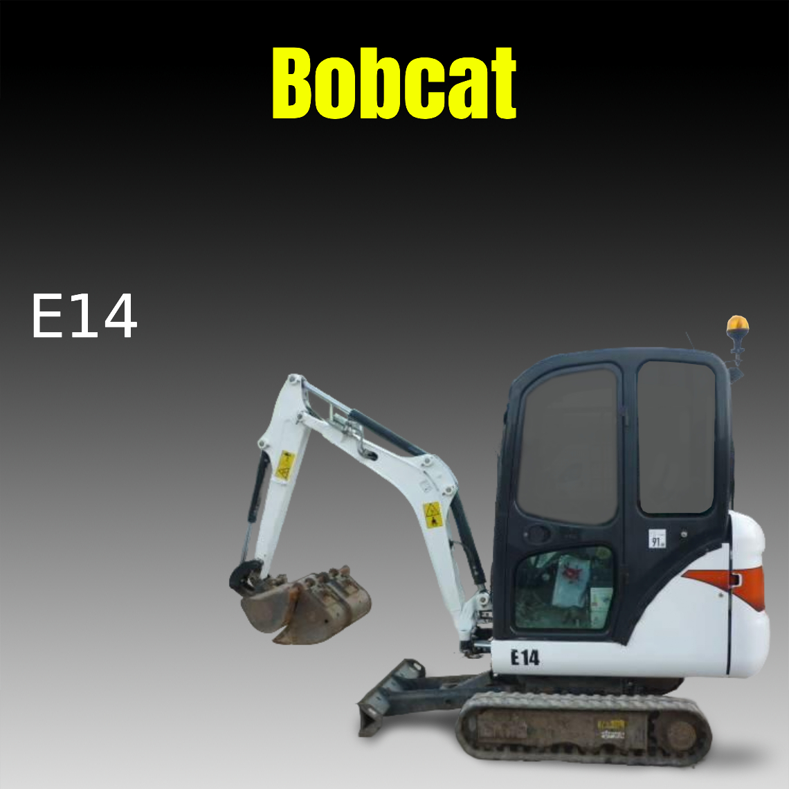 Bobcat E14 Mini Excavator Workshop Manual