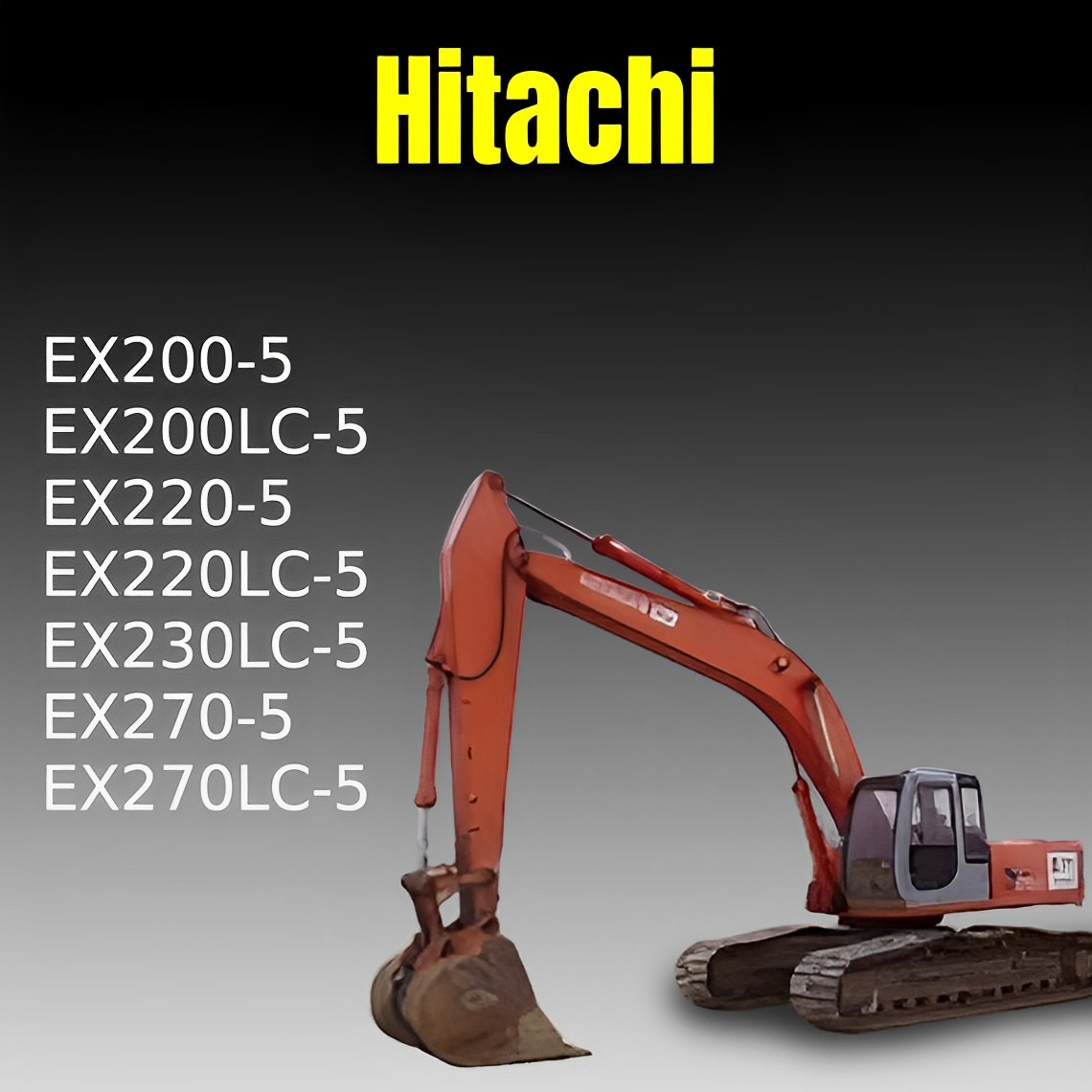 Hitachi EX200-5 EX200LC-5 EX220-5 EX220LC-5 Workshop Manual