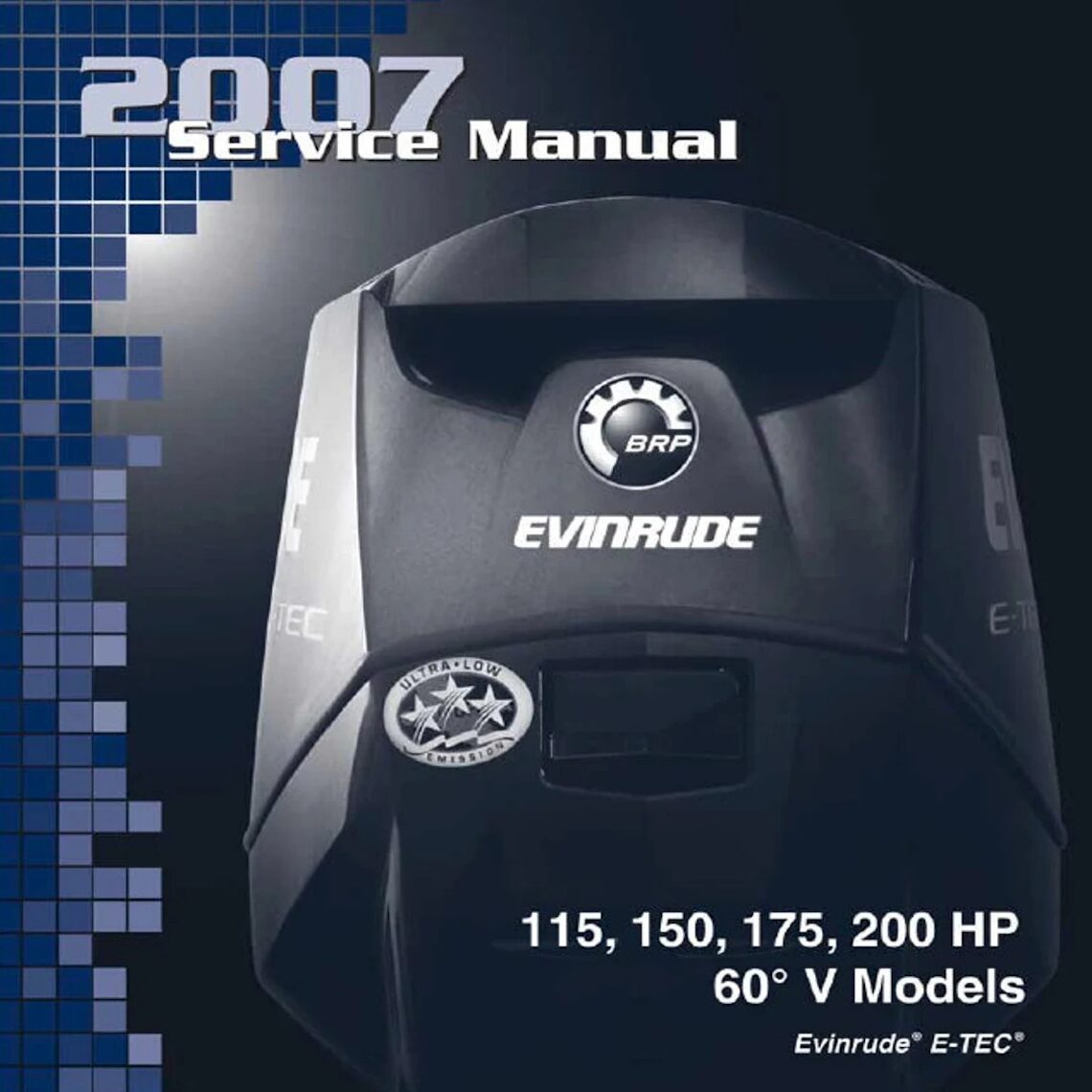 Evinrude 115 150 175 200 Outboard Service Manual 2007